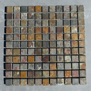 Mosaico de Ardósia Ferrugem